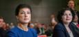 Sahra Wagenknecht knüpft ihre Zukunft an BSW-Ergebnis