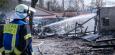 Freizeit-Land Geiselwind in Bayern: Feuer zerstört Gebäude