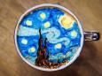 Kaffee, Milch und Farben: Bei "Latte Art" wird der Cappuccino zum Kunstwerk