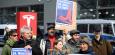 Berlin und Brandenburg: Kleinere Proteste gegen Tesla