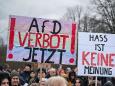 Nach Einstufung als rechtsextrem: Fast die Hälfte der Deutschen ist für AfD-Verbot