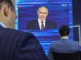 Eine Stunde - keine Ukraine: Putin überrascht bei seiner St. Petersburg-Rede