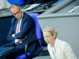 Debatte um Brandmauer: Söder nennt AfD "Systemfeind" - Weidel geht Merz scharf an