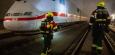 Thüringen – Notfall-Übung in Eisenbahntunnel: Wenn ein ICE brennt, kommuniziert die Leitstelle per Fax