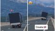 Širi se video, bura baca kamion: Prestrašno! To je kod Maslenice