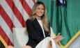 Melania Trump oduševila u chic crno‑bijeloj kombinaciji koja odiše elegancijom