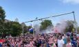 Ludnica u Torontu! Hrvatski navijači u bojama preplavili ulice uoči spektakla s Portugalom
