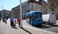 FOTO Oštetio se pantograf na tramvaju u središtu Zagreba