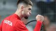 Dino Prižmić ekspresno projurio do drugog kola ATP-a u Umagu