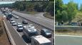 VIDEO Kilometarska kolona na A1, sudari na istom mjestu u oba smjera kod čvora Novigrad