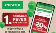 PEVEX slavi prvi rođendan aplikacije: Aktiviraj kupon i ostvari 20% popusta