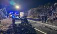 FOTO Teška nesreća kod Krčkog mosta: Srbin prešao u suprotnu traku pa se zabio u kamion