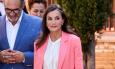Zaboravite na sivu i crnu: Kraljica Letizia pokazala kako izgleda drugačija jesenska poslovna elegancija