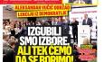 Pogledajte naslovnice srpskih novina nakon Vučićeva poraza: Razlike su ogromne