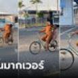 (คลิป) ผู้เฒ่าวัย 90 ปั่นจักรยานพ่วงสามี สดใสแข็งแรง ใครเห็นก็ยิ้มตามไม่รู้ตัว