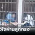 พ่อเหี้ยมฆ่าลูก อ้างป่วยจิต ยื่นแขนลอดลูกกรงจับมือปลอบใจเมีย ชาวเน็ตสาปส่งจี้ประหารคู่