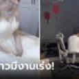 เจ้าสาวเหม่อ สามีหอบงานเข้าห้องหอ ตี 1 ยังนั่งหน้าคอม ชาวเน็ตรู้อาชีพบอกไม่แปลกใจ